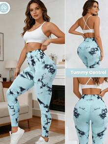 Women Sports Pants - Blue - View 3