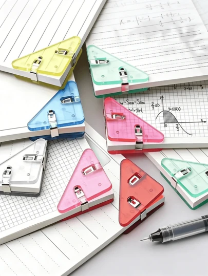 24件套多功能写字板，专为整理学习资料、文件和书籍而设计。这些写字板不易弯折，可用于记笔记和整理账单。是办公室、学习和家庭使用的理想之选。也是开学季的完美礼物。