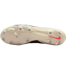Nike 男子PHANTOM 6 ACAD FG/MG NU3運動訓練足球鞋 - 米色/酒紅色 - 查看 6