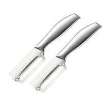 多功能不锈钢削皮器，轻松削去水果、冬瓜、甘蔗、南瓜等的皮，毫不费力 - 彩色 - 查看 9