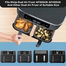 2pcs/4pcs Reusable Silicone Air Fryer Liners, Non-Stick Baking Mats, Air Fryer Kitchen Accessories Replacement - Multicolor - View 11