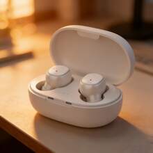 Tai nghe không dây TWS, Tai nghe không dây, Tai nghe nhét tai, Tai nghe không dây TWS, Tai nghe Bluetooth 5.3, Chống mồ hôi, Kèm hộp sạc, Thời gian chơi nhạc lên đến 24 giờ, Tương thích với iOS và Android - A2 - Xem 2