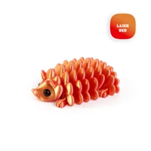 3D Movable Pine Cone Hedgehog Toy, 3+ Years Old, Cute Stress Relief Toy, Rainbow Gradient Desktop Decor, Suitable For Animal Lovers - Multicolor - View 7