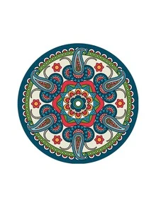 1/2/3/4件装波西米亚风隔热垫，耐热防滑锅垫，厨房餐垫，杯垫套装，创意隔热垫，豪华餐桌隔热垫，高品质锅垫，耐高温家用隔热垫 - 彩色 - 查看 18