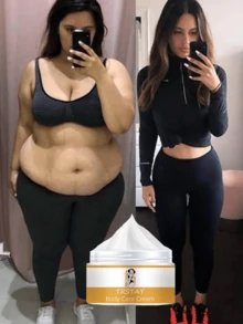 Crema reductora para dar forma y firmeza, quemar grasa, eliminar la piel de naranja, conseguir un Body tonificado con nuestra fórmula potente para resultados rápidos y piel suave. Crema corporal nutritiva para dar firmeza y tensión. - Multicolor - Ver 4