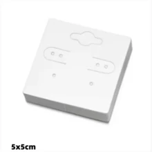 50 Pieces Of 5x5cm Fashion Best-Selling Earrings Display Cards - 5x5cm Earring Card - View 10