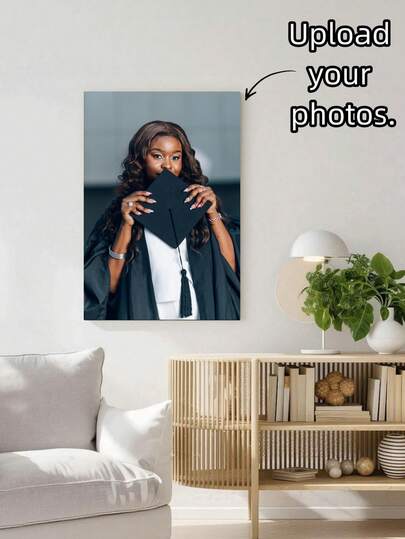 1 Piece Custom Self-Adhesive Poster Printing - Upload Your Image/Photo, Personalized Picture For Poster Printing, Suitable For Home Decor, Music Album Covers, And Family Photos. Applicable For Graduation Season, Halloween, Mother's Day, Thanksgiving, Christmas, Easter, Weddings, And Holiday Decorations.