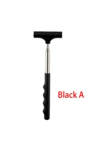 可伸缩式挡风玻璃雨刮器，带伸缩手柄，雨刮器和玻璃清洁剂，适用于清洁雾雪，便携式玻璃清洁工具，汽车清洁用品，汽车配件 - A - 查看 12