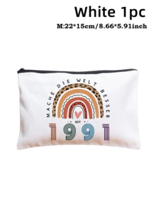 1/3/510 pezzi Borsa trucco per regali di 40° compleanno, borse cosmetiche divertenti per 40° compleanno, idee regalo per 40° compleanno borsa trucco (solo borsa), disponibile anche per regali di 20°, 30°, 50°, 60° compleanno, adatta per amici, amanti, famiglia - multicolore - Visualizzare 29