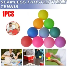 5/10/20/50 piezas Pelotas de tenis de mesa de material PP mate amarillo y blanco duradero, resistente a la oxidación de 40mm, adecuadas para práctica y recreación de adultos - Multicolor - Ver 2