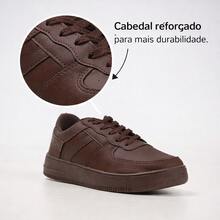 Men's White Sneakers - Lightweight And Super Comfortable, Special Sizes 34 To 48 | BUY NOW! - KHÔNG KHÍ - Nâu - Xem 7