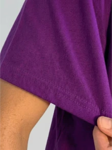 Anime Manga T-Shirt Souzou No Frieren Magic Fantasy Geek Unisex Male Female 100% Cotton Top Premium Streetwear Launch Immediate Shipping Various Colors!! Plus Size - 紫色 - 查看 7