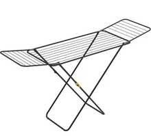 Telescopic Clothes Drying Racks - Black - View 4