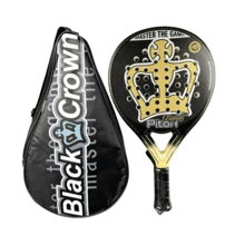 Carbon Fiber Tennis Racket With Soft EVA Face, Tennis Racket With Racket Bag, Suitable For Thanksgiving, Christmas, Halloween And New Year Celebrations - Multicolor - View 11