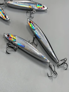 Mồi câu cá dạng bút chì 20g, ném xa, mồi chìm hình cá nhỏ, thích hợp cho câu cá biển, câu cá nước ngọt và mọi vùng nước. - Nhiều màu - Xem 6