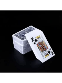 Waterproof Standard Playing Cards Set For Adults With Durable Box, Anti-Bend Paper Material, Ideal For Party Entertainment And Card Games, Age 14+, Multiple Decks (Pcs/Set) - Multicolor - View 10