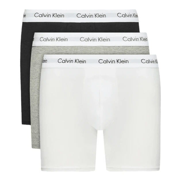  Confezione da 3 boxer Calvin Klein da uomo in cotone elasticizzato, multicolore, vestibilità classica
