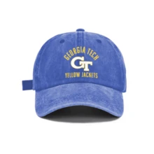 "Georgia Tech Yellow Jackets" Adjustable Dad Hat, College Baseball Cap, Unisex Cotton Casual Cap For Georgia Tech Fans & School Spirit - A - 查看 4