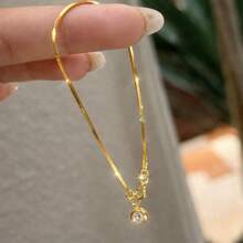 1 pieza Pulsera de plata de ley S925 con diseño de serpiente con burbujas y cristales, diseño de lujo de múltiples capas de moda para mujeres - Pulsera - Ver 3