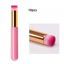 10/20 Pieces Lash Shampoo Brushes, Peel Off Blackhead Brush Remover Tool, Nose Pore Deep Cleaning Brush, Facial Cleansing Brushes, Eyelash Extensions Blackhead Brush Washing Brush Lash Cleanser Tools Make - Multicolor - View 14