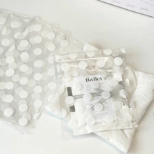 400pcs Holiday Gift Packaging Bags, High-End Transparent Decorative Packaging Bags, DIY Creative Small Gift Packaging Bags, Jewelry Gift Packaging Bags, Flat Mouth Waterproof Packaging Bags, Polka Dot Pattern Gift Bags, Suitable For Holiday, Birthday, Wedding And Party Gift Packaging Bags - Gift Bags - View 2