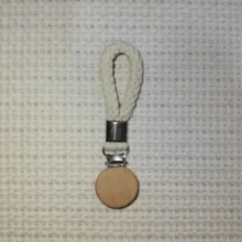 1/2个编织毛巾夹，多用途挂钩，可用于悬挂袜子、毛巾，家居收纳，浴室，厨房 - 彩色 - 查看 10