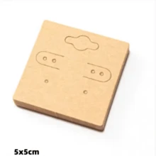 50 Pieces Of 5x5cm Fashion Best-Selling Earrings Display Cards - 5x5cm Earring Card - View 7