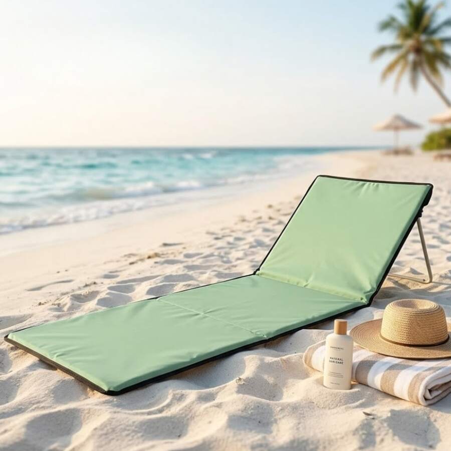 Beach Chairs - Mint Green - View 1