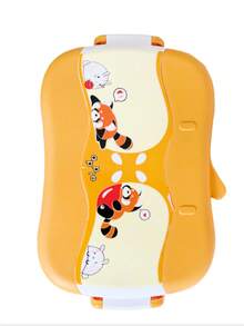 Bộ 2 hộp cơm bento họa tiết hoạt hình kèm cốc nước, chất liệu PP, tiện mang theo. - Nhiều màu - Xem 6