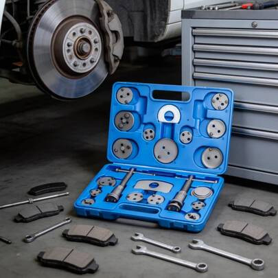 21 Stücke Bremskolben Einstellwerkzeug-Set, Mehrfachgrößen passend, universelle Autoreparatur Werkzeuge