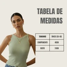 Basic Zig Zag Tank Top For Summer, Modal Knit, New Collection - 海洋 - 查看 3