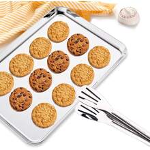 1pc/3pcs Stainless Steel Flat Bottom Steamer Tray, Kitchen Food Storage Container, Suitable For Steaming Vegetables And Baking Cakes - Multicolor - View 6
