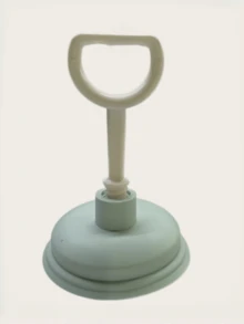 1pc Multi-Functional Kitchen Sink Plunger, Can Connect To Toilet Drain Pipe, Cleaning Tool For Unclogging Hair And Garbage In Drain Pipes - Multicolor - View 13