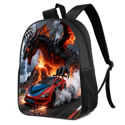 Ba lô chủ đề siêu ngầu 15 inch, bóng đá, khủng long, đa năng, phù hợp cho trường học, tiệc tùng, sử dụng hàng ngày, chất liệu vải Oxford bền chắc, có thể giặt, unisex.