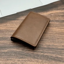 Men's Credit Card Holder, Travel Essential ID Card Case, Pop-Up Card Box Aluminum Card Wallet, Compact Unisex Card Holder & Wallet - Multicolor - View 14