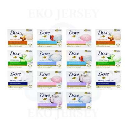 Dove Beauty Bar Soap Variety Pack Assorted Scents Cleansing Bars 14 Count 3.17oz (90g) Each