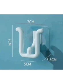 Kệ đựng đồ nhà tắm treo tường dễ lắp đặt, không cần khoan - Tiết kiệm không gian để đựng dép và các vật dụng cần thiết, được làm từ nhựa bền (Sản phẩm này chỉ thích hợp để gắn lên bề mặt gạch. Khi sử dụng, cần dán sản phẩm lên tường trong 24 giờ trước khi treo đồ lên). - Nhiều màu - Xem 6