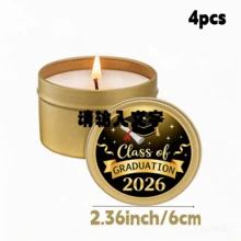 2026年大学、高中、硕士、博士、护士或护理专业毕业典礼蜡烛礼物 - 独特的大学毕业祝贺礼物 - 畢業季禮物蠟燭 - 查看 8