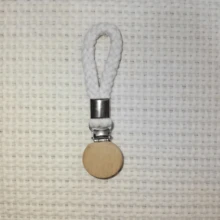 1/2个编织毛巾夹，多用途挂钩，可用于悬挂袜子、毛巾，家居收纳，浴室，厨房 - 彩色 - 查看 9