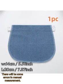 1pc/2pcs Maternity Waistband Extender, Elastic Waist Extender For Pregnant Women, Adjustable Pants Extender Buckle, Unisex - Multicolor - View 12