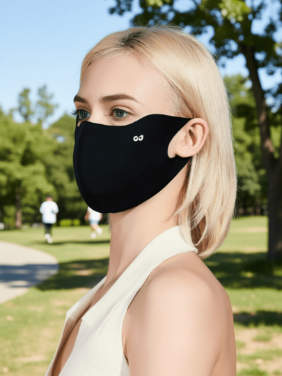 1 pieza Máscara facial unisex para todas las estaciones con protección UV, diseño grande de seda de hielo anti-UV, anti-ultravioleta, anti-polvo, anti-arrugas, adecuada para actividades al aire libre y uso diario