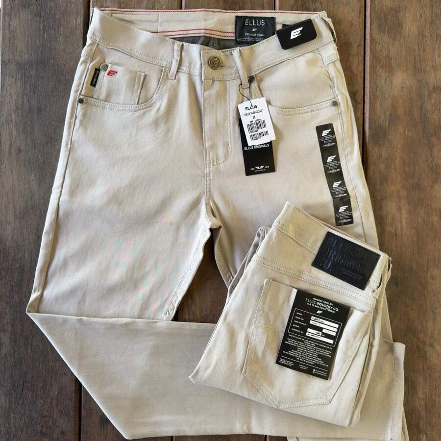 elluss Elluus Men's Pants With Elastane - OFFW2 - 查看 1