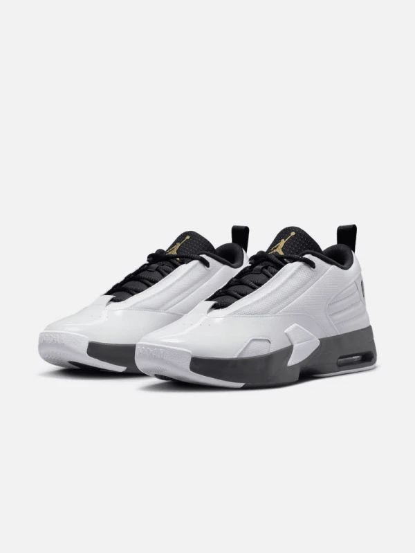 Nike Jordan MAX AURA 6 男子篮球鞋 可视气垫 减震耐磨 稳定支撑 户外中帮篮球鞋 极简百搭复古设计 经典复刻 FQ8298-101 - 白黑色 - 查看 1