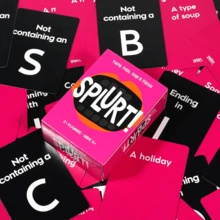 Splurt! Fast-Thinking Word Card Game - Fast-Paced Party Game For Groups, Race To Call Out Matching Answers, Perfect For Game Night With Friends - Multicolor - View 2