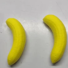 Đồ chơi mềm hình quả chuối, đồ chơi giảm căng thẳng có độ đàn hồi chậm dành cho học sinh, đồ chơi bóp mềm mô phỏng thịt chuối (Màu sắc có thể hơi khác do chụp ảnh, vui lòng cân nhắc nếu bạn quan tâm). - Nhiều màu - Xem 3