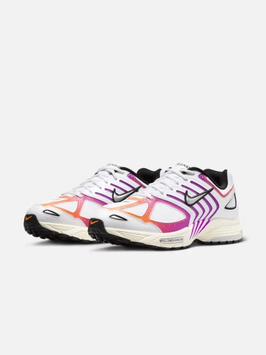 Giày chạy bộ Nike Gradient Color Classic Series, Giày tập luyện đệm khí giảm xóc cho nam và nữ, Giày chạy bộ thể thao ngoài trời nhẹ, thoải mái mới, Giày thể thao thường ngày Air Pegasus 2005 cổ điển, Mẫu giày đôi phải có, FV6383-100 - trắng tím - Xem 1