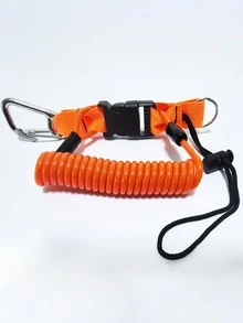 1 Pc Diving Camera Anti Lost Rope, Stainless Steel Spring Rope, Sports Camera Hanging Rope, Flashlight, Lost Hand Rope - Conventional - View 9
