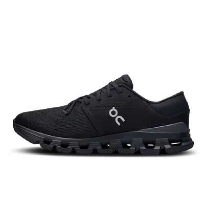 On Running On Cloud X4 Women Black | Eclipse