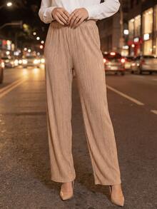 Women Pants - Beige - View 6