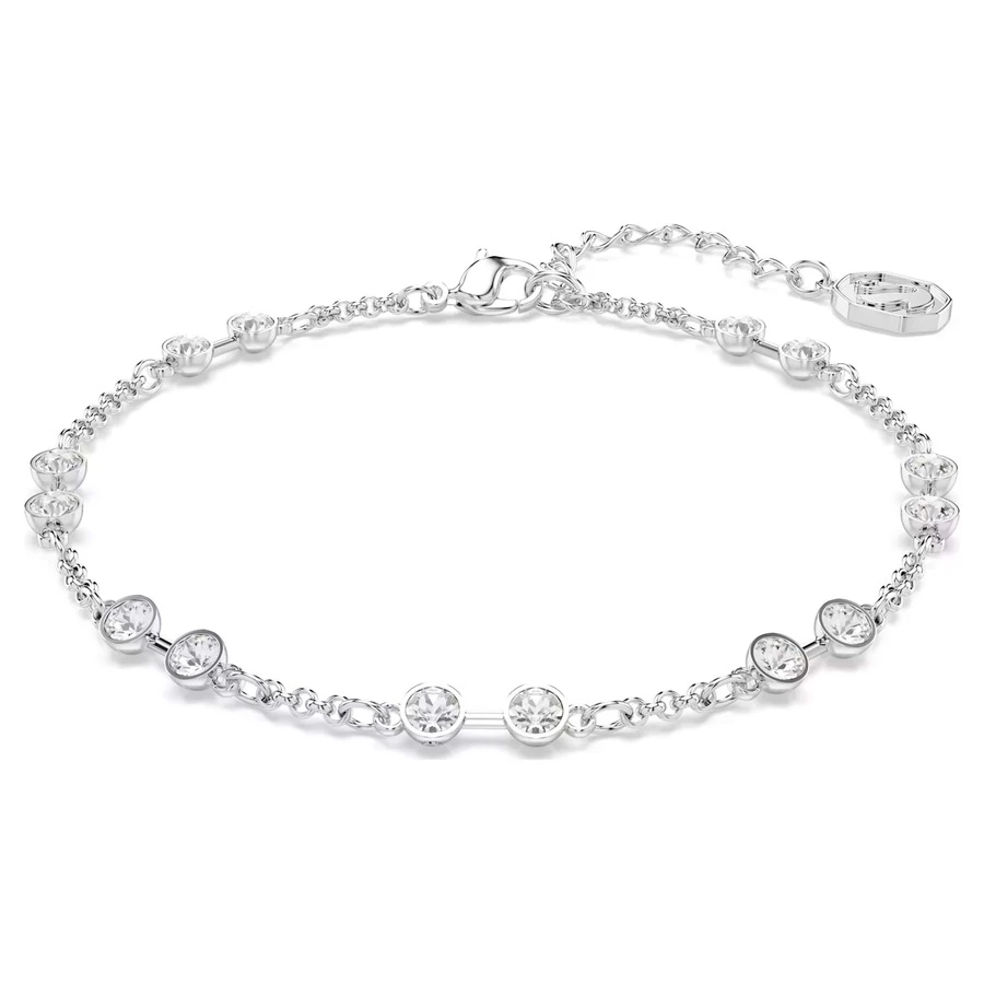 Vòng tay nữ SWAROVSKI Remix Collection Strand Round Cut 5663545 - Trắng 5663545 - Xem 1
